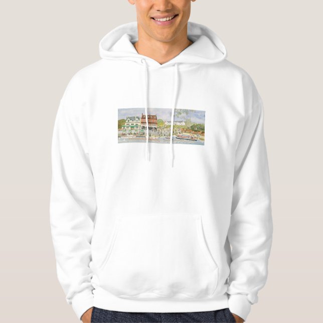 The Towpath Walton-on-Thames Hoodie (Front)