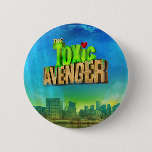The Toxic Avenger 6 Cm Round Badge