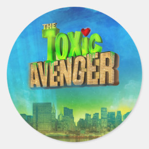 The Toxic Avenger Classic Round Sticker