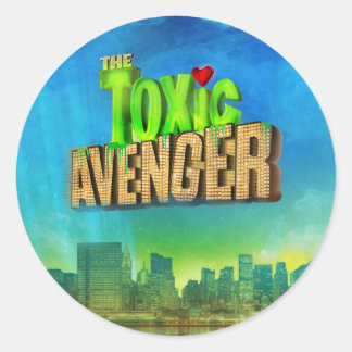 The Toxic Avenger Classic Round Sticker