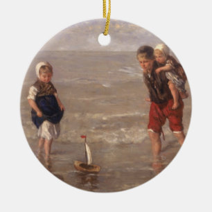 The Toy Boat Ceramic Tree Decoration