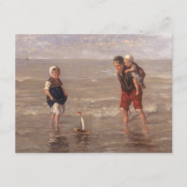 The Toy Boat Postcard (Front)