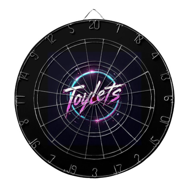 THE TOYLETS  DARTBOARD (Front)