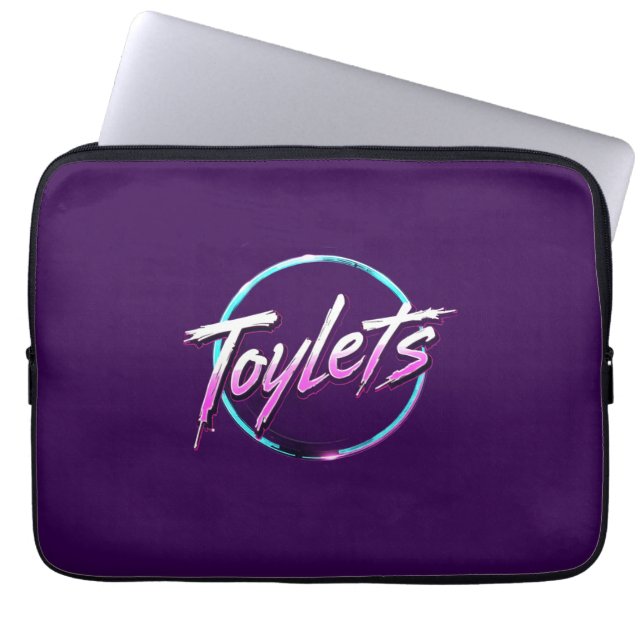 THE TOYLETS LAPTOP SLEEVE (Front)