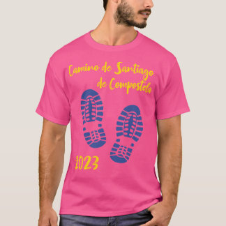 The Traces Of The Camino De Santiago De Compostela T-Shirt