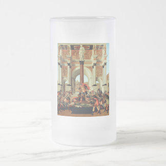 The Tragedy of Lucretia Frosted Glass Beer Mug