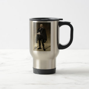 'The Tragic Actor' Travel Mug
