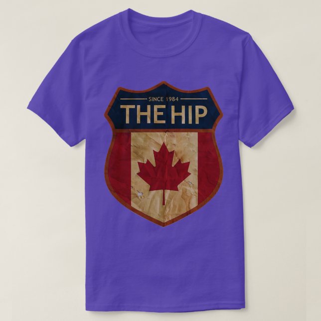 The Tragically Hip Pillow 2 T-Shirt (Design Front)