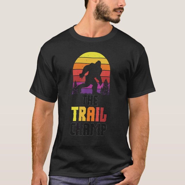 The Trail Champion   Women Running Athlete Sports T-Shirt (Front)