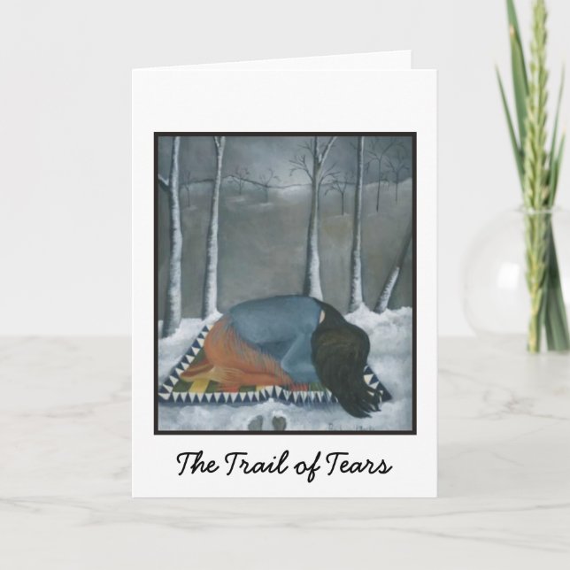 The Trail of Tears Card (Front)