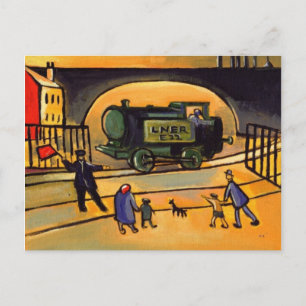 (The train Postcard) Postcard