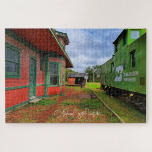 The Train Station  Jigsaw Puzzle