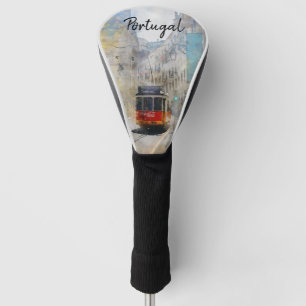 The Trams of Portugal Golf Head Cover