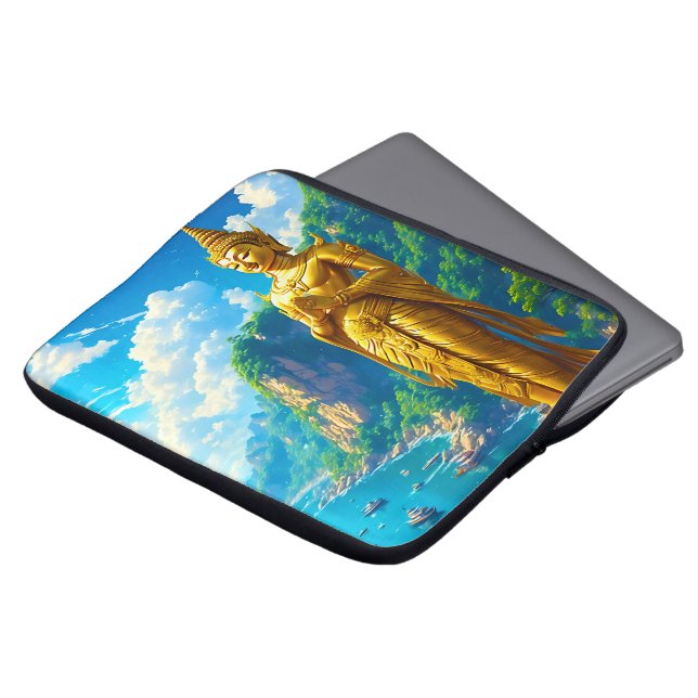 The Tranquil Protector Laptop Sleeve (Front Top)