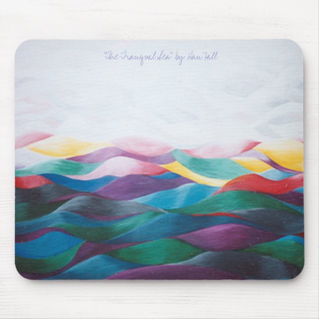 "The Tranquil Sea" Mousepad (Front)