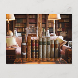The Tranquillity of the Library Postcard