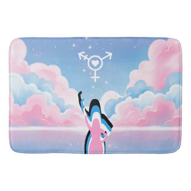 The Trans Signal Bath Mat (Front)
