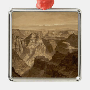 The Transept, Kaibab Division, Grand Canyon Metal Tree Decoration