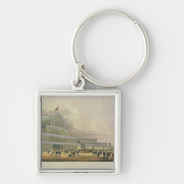 The Transept of the Crystal Palace, from the Princ Key Ring (Front)