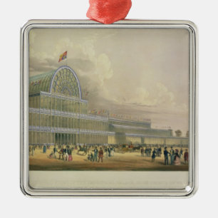 The Transept of the Crystal Palace, from the Princ Metal Tree Decoration