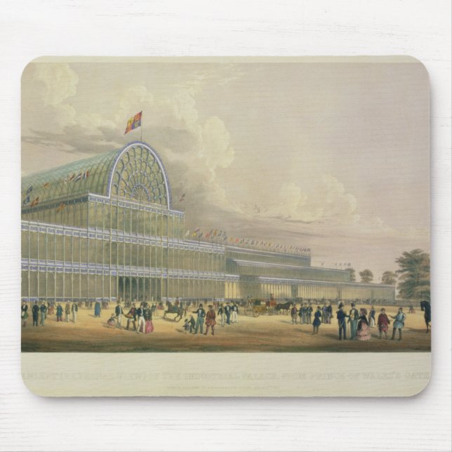 The Transept of the Crystal Palace, from the Princ Mouse Mat (Front)