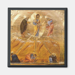 The Transfiguration Mediaeval Religious Fine Art Magnet