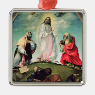 The Transfiguration of Christ, c.1510-12 (oil on p Metal Tree Decoration