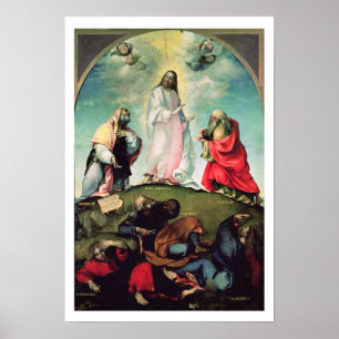 The Transfiguration of Christ, c.1510-12 (oil on p Poster