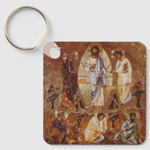 The Transfiguration of Christ Icon Key Ring