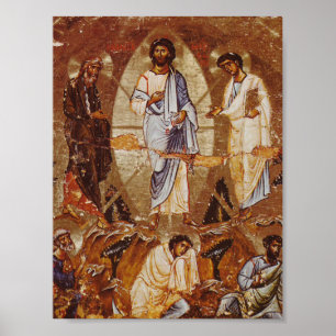 The Transfiguration of Christ Icon Poster