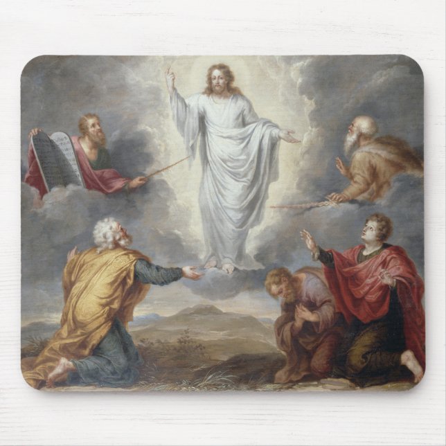 The Transfiguration (oil on copper) Mouse Mat (Front)