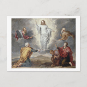 The Transfiguration (oil on copper) Postcard