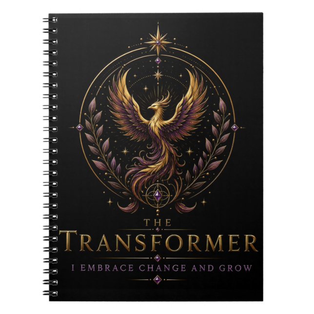 The Transformer Archetype Self-Discovery Notebook (Front)