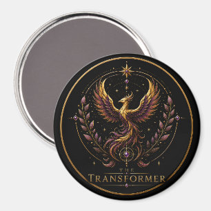 The Transformer Scorpio Archetype Circle Magnet