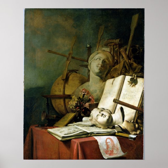 The Transience of All Earthly Things , c.1660 Poster (Front)