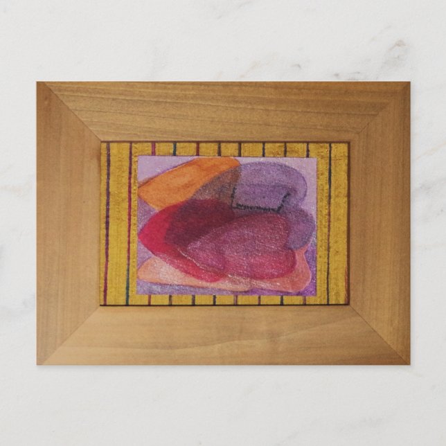 The Transparency of Entwined Hearts Postcard (Front)