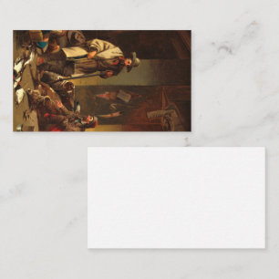 The Trapper's Cabin, 1858 by John Mix Stanley Business Card