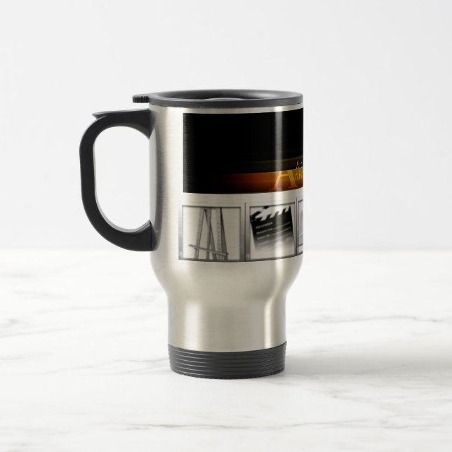 The Travelers Coffee Mug - Artist Untamed (Left)