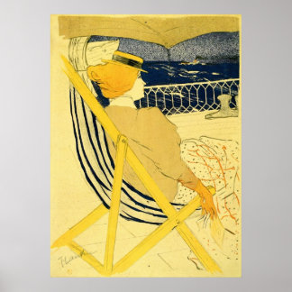 The traveller 2 by Toulouse-Lautrec Poster