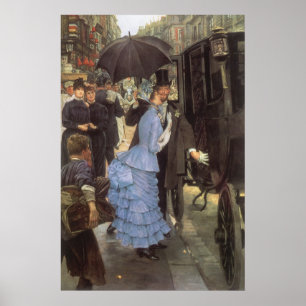 The Traveller (aka Bridesmaid) by James Tissot Poster
