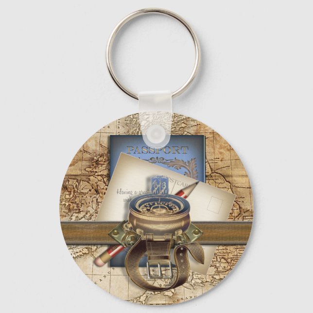 The Traveller Key Ring (Front)