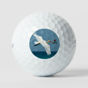 The travelling bird golf balls