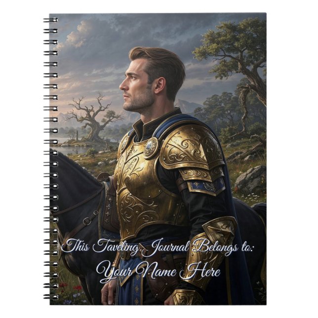 The Travelling Paladin (2) Notebook (Front)
