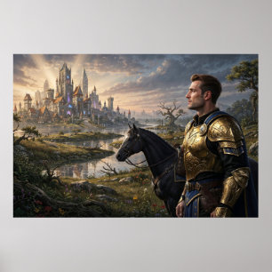 The Travelling Paladin Poster