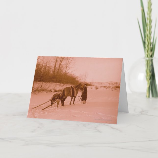 The Travois Card (Front)