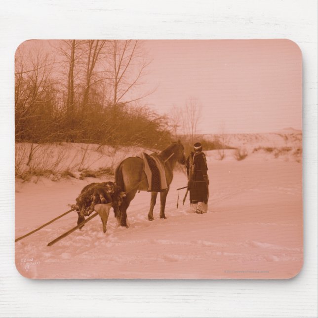 The Travois Mouse Mat (Front)