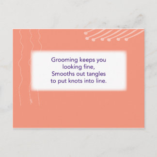 The Treasure Hunt Game - Clue #2 - Hairbrush Postcard