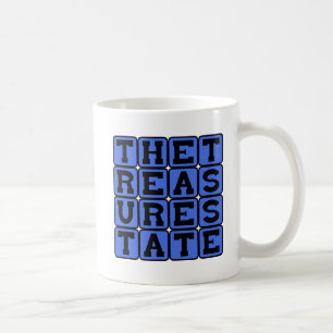 The Treasure State, Montana Nickname Coffee Mug
