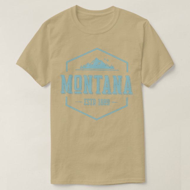 The Treasure State  T-Shirt (Design Front)