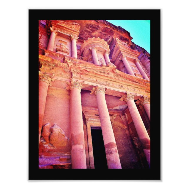 The Treasury at Petra Photo Print (Front)
